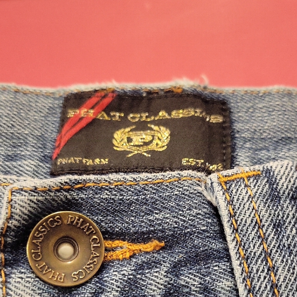 Phat Farm Blue Bootcut Jeans - Picture 2 of 2
